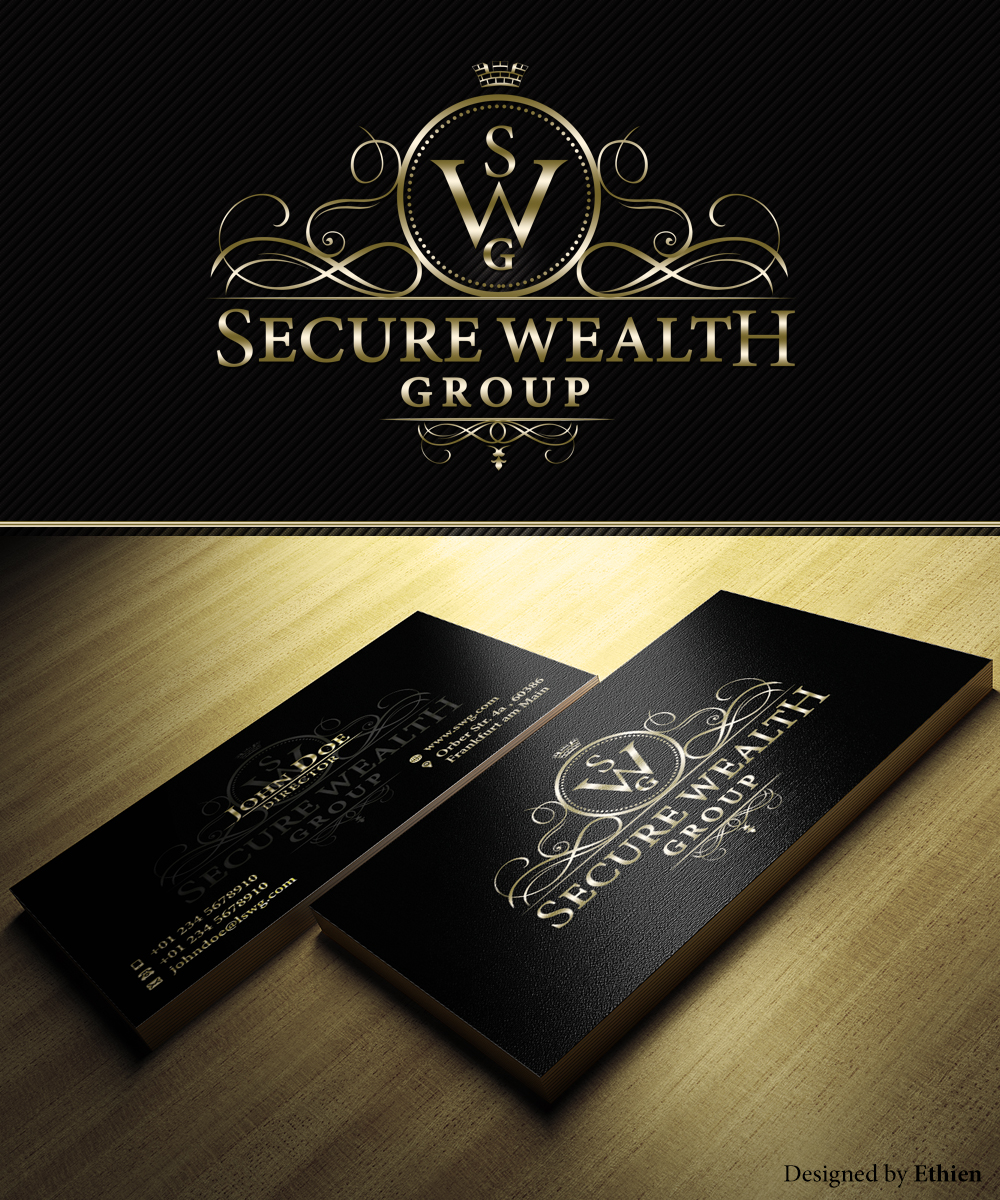 Design de Carte de Visite par Ethien pour Secure Wealth Financial  | Design #12347138