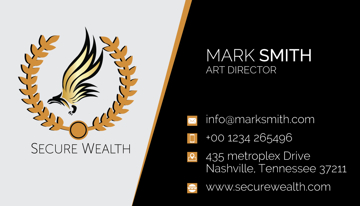 Business Card Design by Impressive Solutions for Secure Wealth Financial  | Design #12339694