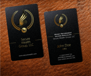 Design de Carte de Visite par elveneclipse pour Secure Wealth Financial  | Design #12369478