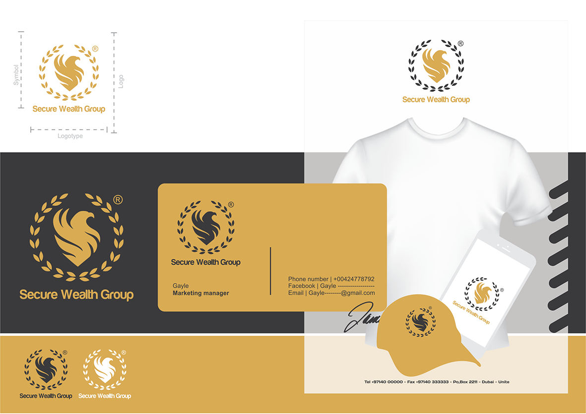 Diseño de Tarjeta de Presentación por WaelSwid para Secure Wealth Financial  | Diseño #12334393