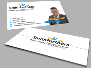 Business Card Design by Selda for Smith Partners Real Estate | Design: #12328592
