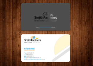 Business Card Design by Alaminenterprise for Smith Partners Real Estate | Design: #12320017