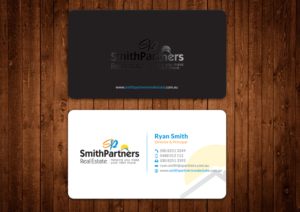 Business Card Design by Alaminenterprise for Smith Partners Real Estate | Design: #12320031