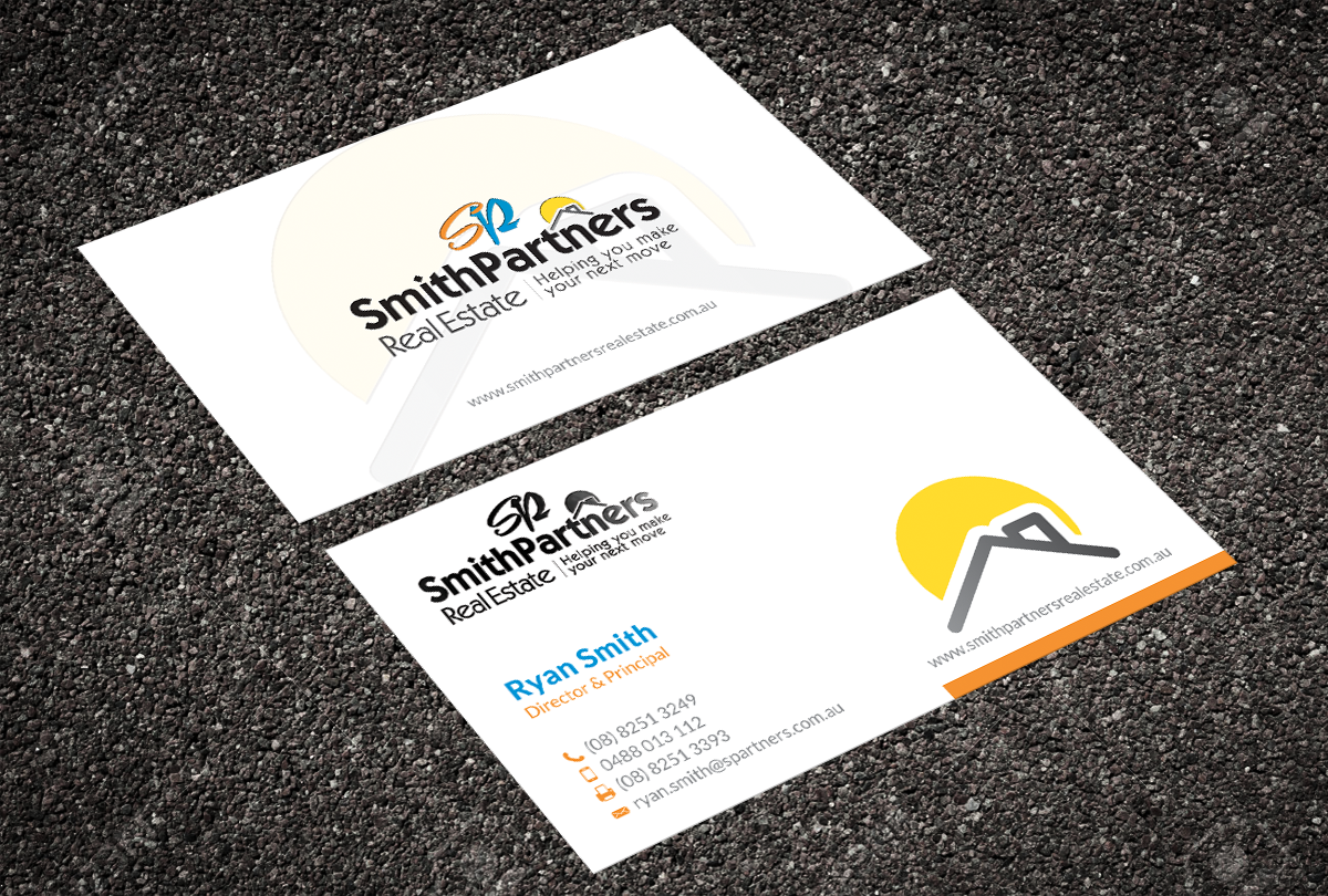 Business Card Design by Alaminenterprise for Smith Partners Real Estate | Design #12321266