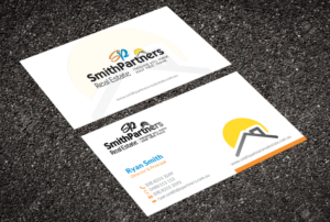 Diseño de Tarjeta de Presentación por Alaminenterprise para Smith Partners Real Estate | Diseño: #12321266