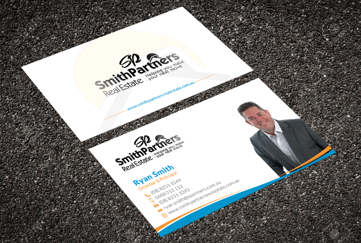 Business Card Design by Alaminenterprise for Smith Partners Real Estate | Design #12321719