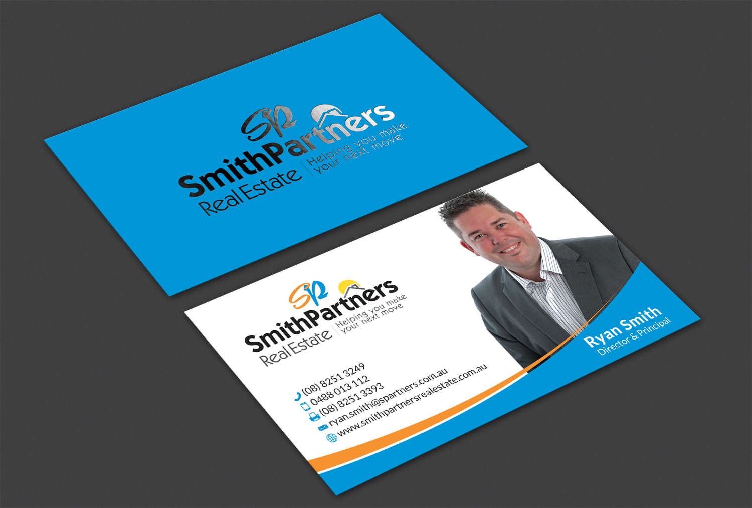 Visitenkarten-Design von Alaminenterprise für Smith Partners Real Estate | Design #12326925