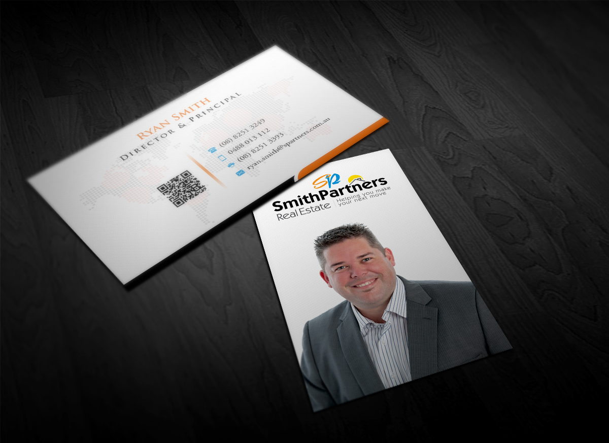 Business Card Design by Pointless Pixels India for Smith Partners Real Estate | Design #12322799