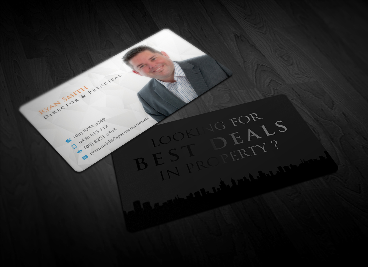 Business Card Design by Pointless Pixels India for Smith Partners Real Estate | Design #12323654