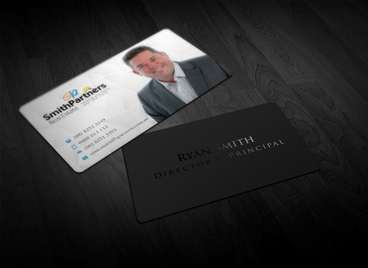 Business Card Design by Pointless Pixels India for Smith Partners Real Estate | Design #12323673