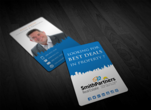 Business Card Design by Pointless Pixels India for Smith Partners Real Estate | Design: #12324694