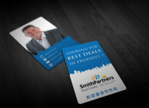 Business Card Design by Pointless Pixels India for Smith Partners Real Estate | Design: #12324702