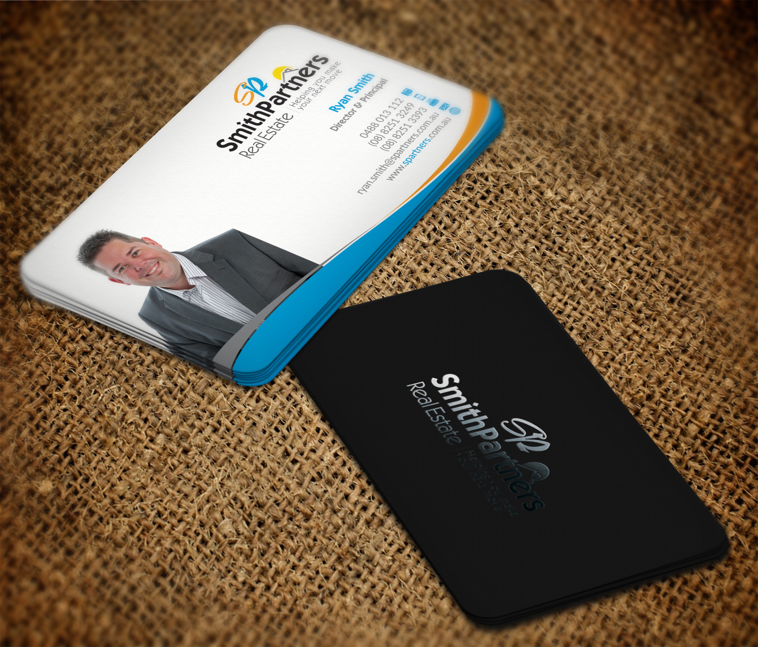 Business Card Design by WebixBD for Smith Partners Real Estate | Design #12333754