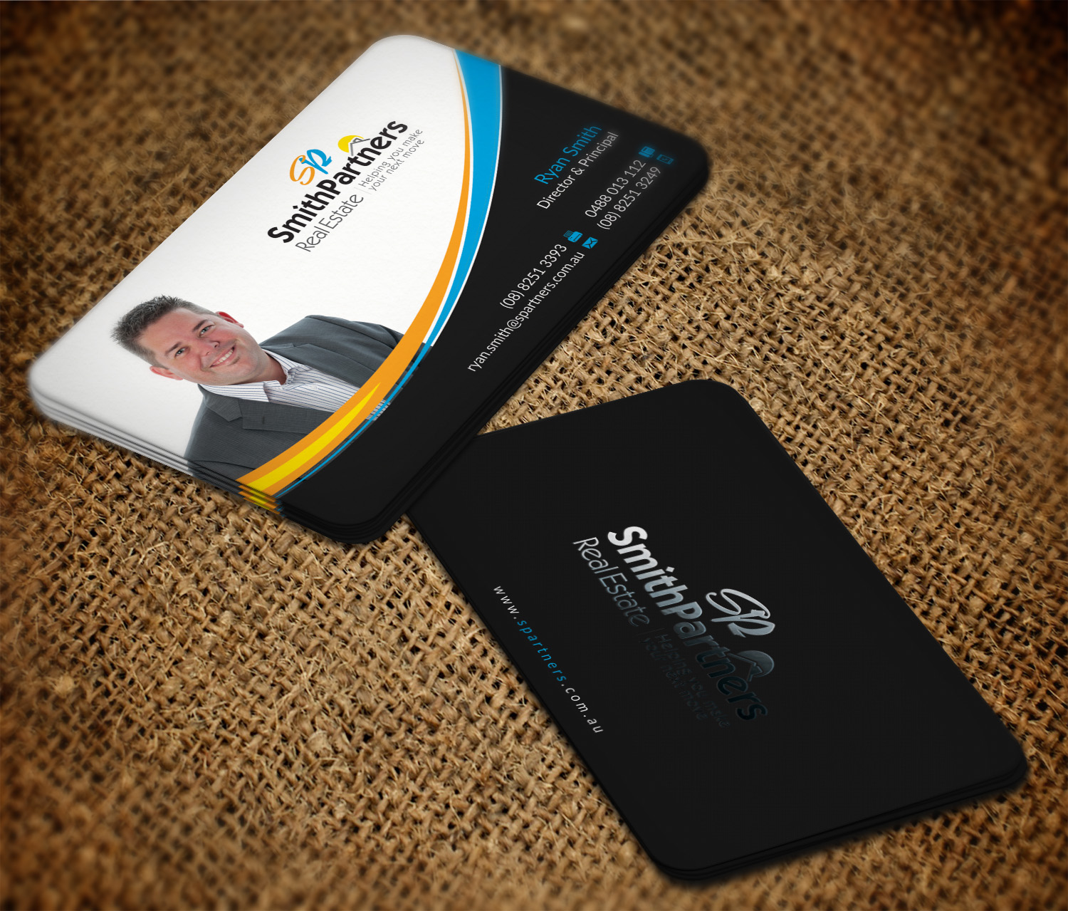 Business Card Design by WebixBD for Smith Partners Real Estate | Design #12334480