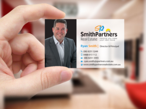 Business Card Design by Creations Box 2015 for Smith Partners Real Estate | Design: #12334659