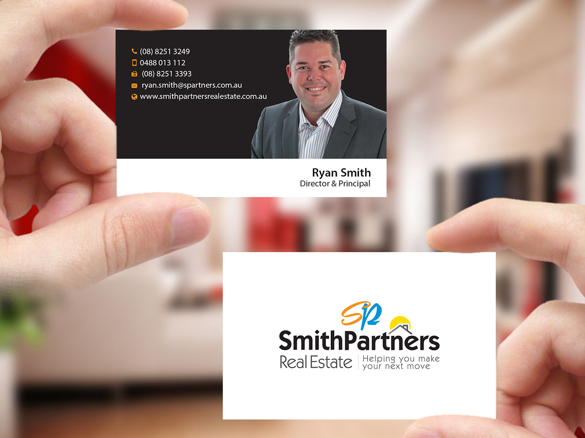Business Card Design by Creations Box 2015 for Smith Partners Real Estate | Design #12334660