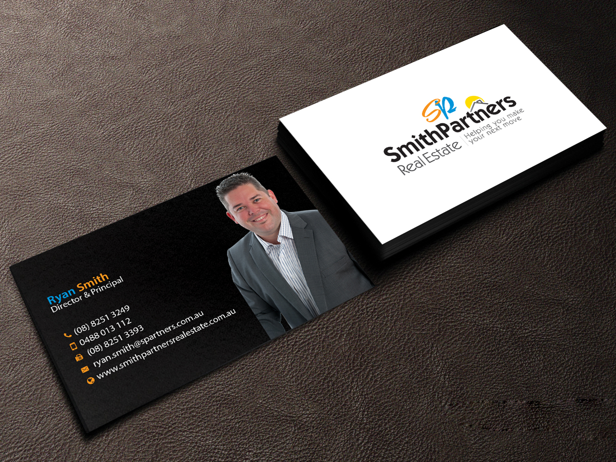 Visitenkarten-Design von Creations Box 2015 für Smith Partners Real Estate | Design #12334662