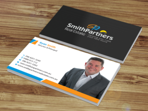 Business Card Design by Creations Box 2015 for Smith Partners Real Estate | Design: #12334664