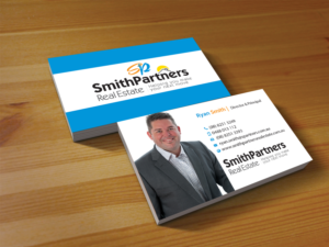 Business Card Design by Creations Box 2015 for Smith Partners Real Estate | Design: #12334665