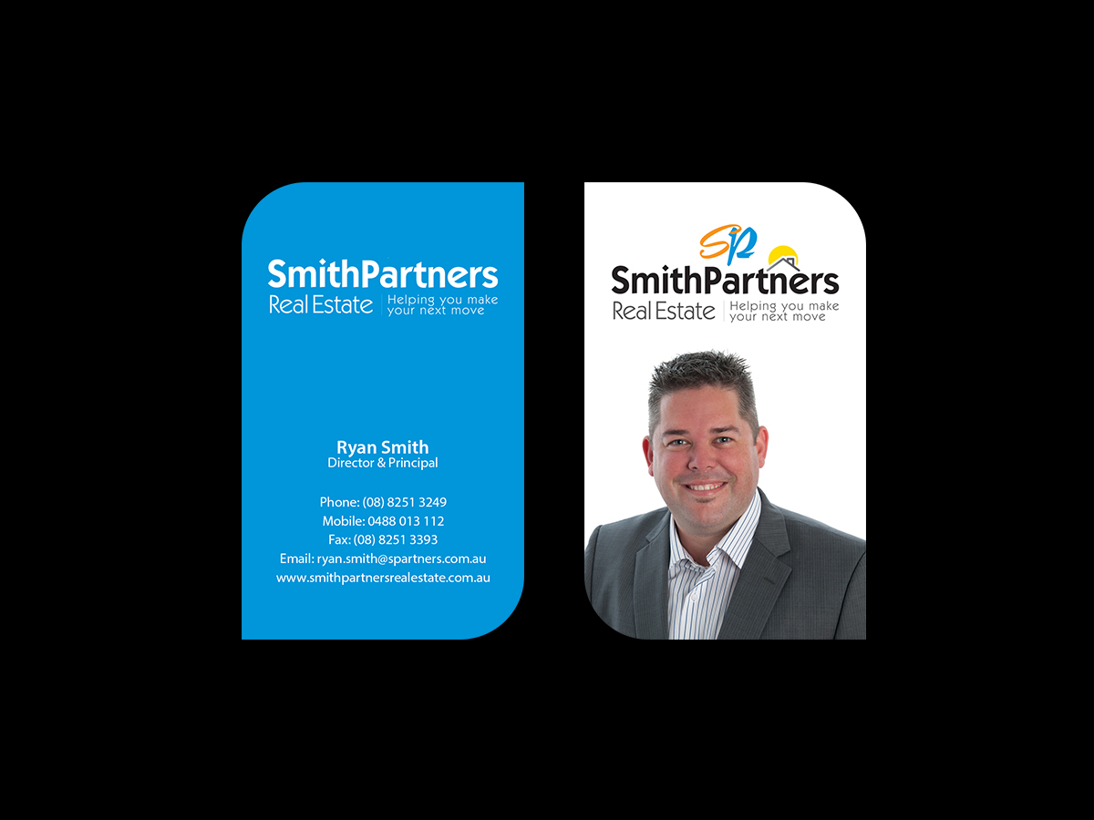 Business Card Design by Creations Box 2015 for Smith Partners Real Estate | Design #12334667