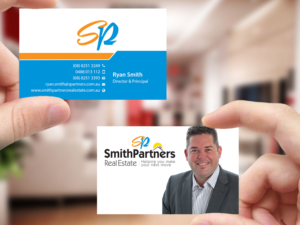 Business Card Design by Creations Box 2015 for Smith Partners Real Estate | Design: #12334668