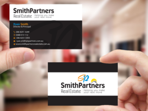Business Card Design by Creations Box 2015 for Smith Partners Real Estate | Design: #12334669