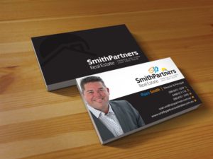 Business Card Design by Creations Box 2015 for Smith Partners Real Estate | Design: #12334675