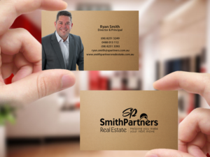 Business Card Design by Creations Box 2015 for Smith Partners Real Estate | Design: #12334677