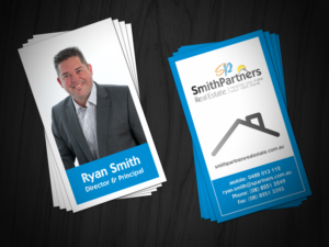 Business Card Design by HYPdesign for Smith Partners Real Estate | Design: #12333702