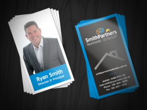 Business Card Design by HYPdesign for Smith Partners Real Estate | Design: #12333709
