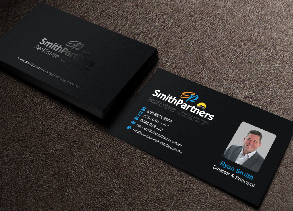 Business Card Design by Brand aid for Smith Partners Real Estate | Design #12351708