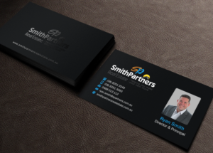 Business Card Design by Brand aid for Smith Partners Real Estate | Design #12351708
