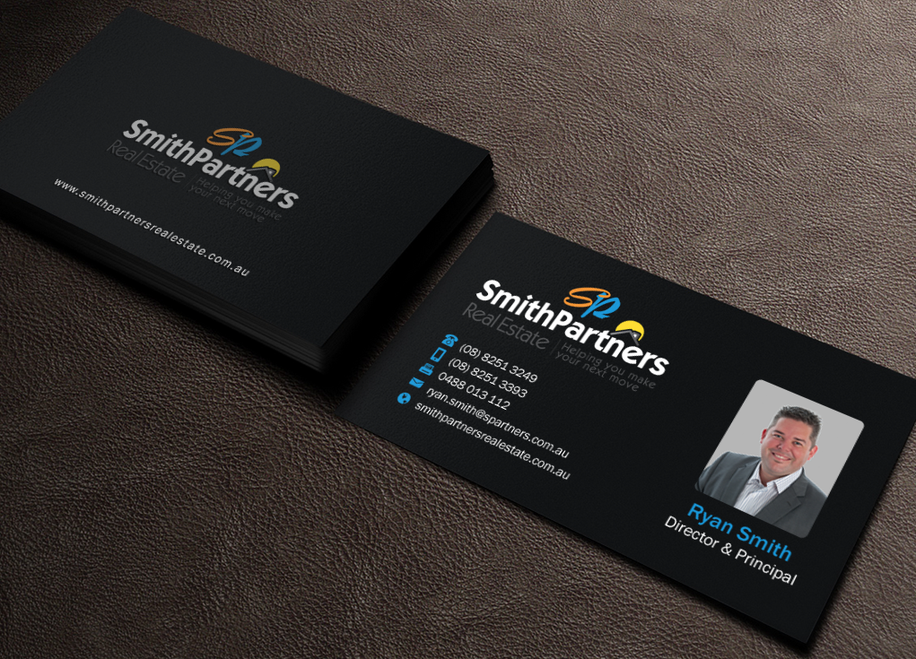 Business Card Design by Brand aid for Smith Partners Real Estate | Design #12351709