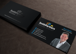 Business Card Design by Brand aid for Smith Partners Real Estate | Design: #12351712