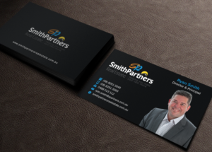 Business Card Design by Brand aid for Smith Partners Real Estate | Design: #12351713
