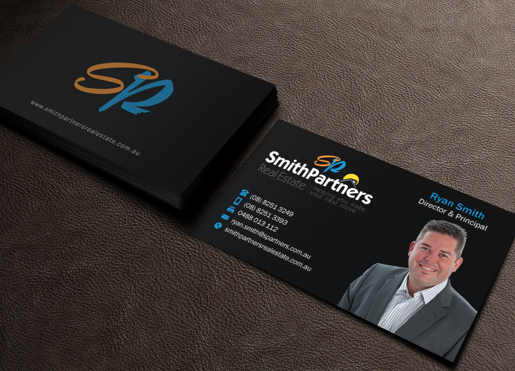 Business Card Design by Brand aid for Smith Partners Real Estate | Design #12351714