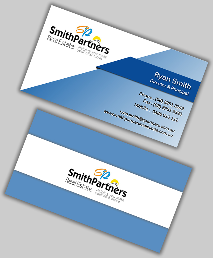 Business Card Design by seda for Smith Partners Real Estate | Design #12346323