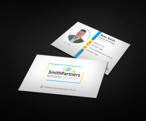 Business Card Design by Graphic Flame for Smith Partners Real Estate | Design: #12323538