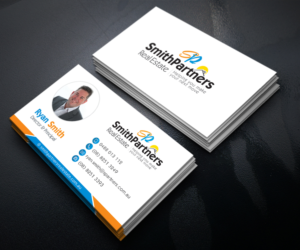 Business Card Design by Graphic Flame for Smith Partners Real Estate | Design: #12329313