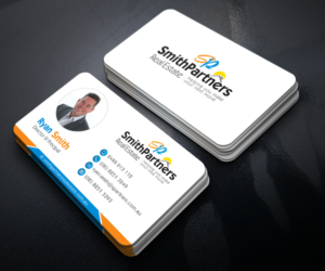 Business Card Design by Graphic Flame for Smith Partners Real Estate | Design: #12329318