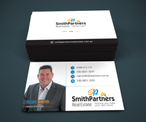 Business Card Design by Graphic Flame for Smith Partners Real Estate | Design: #12329479