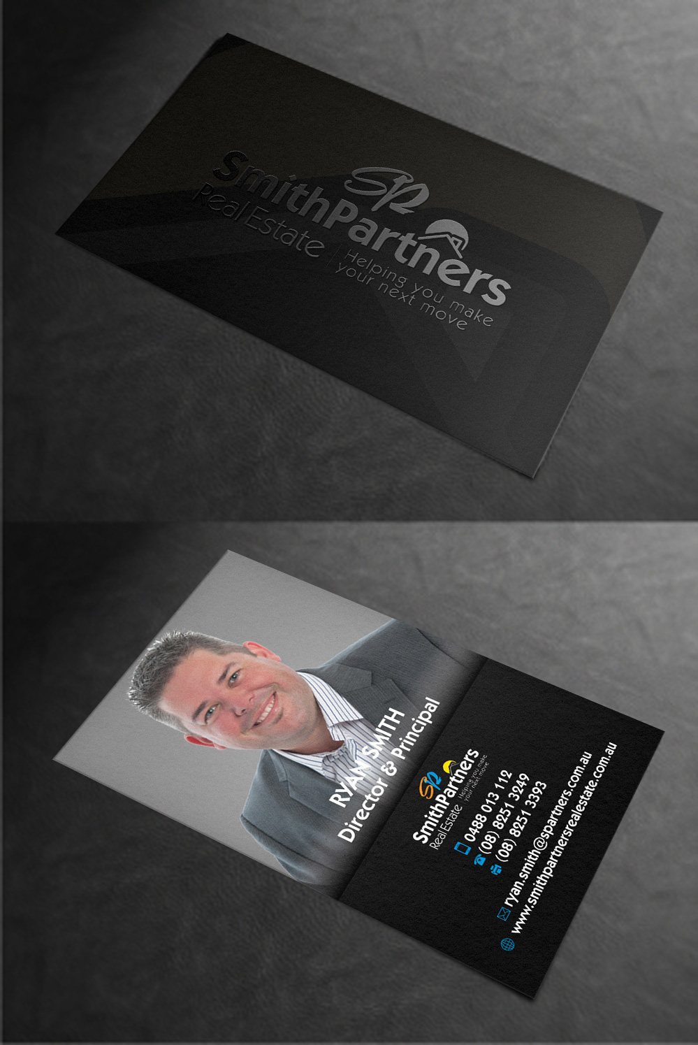 Business Card Design by Designs 2019 for Smith Partners Real Estate | Design #12340008