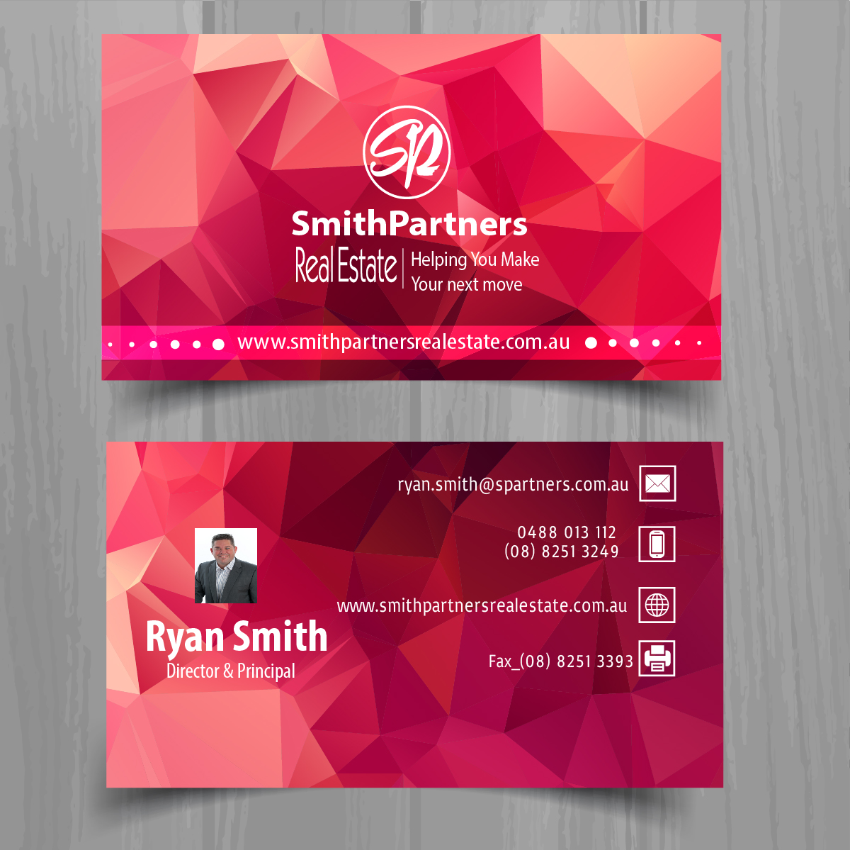 Business Card Design by sliicezr 2 for Smith Partners Real Estate | Design #12333540