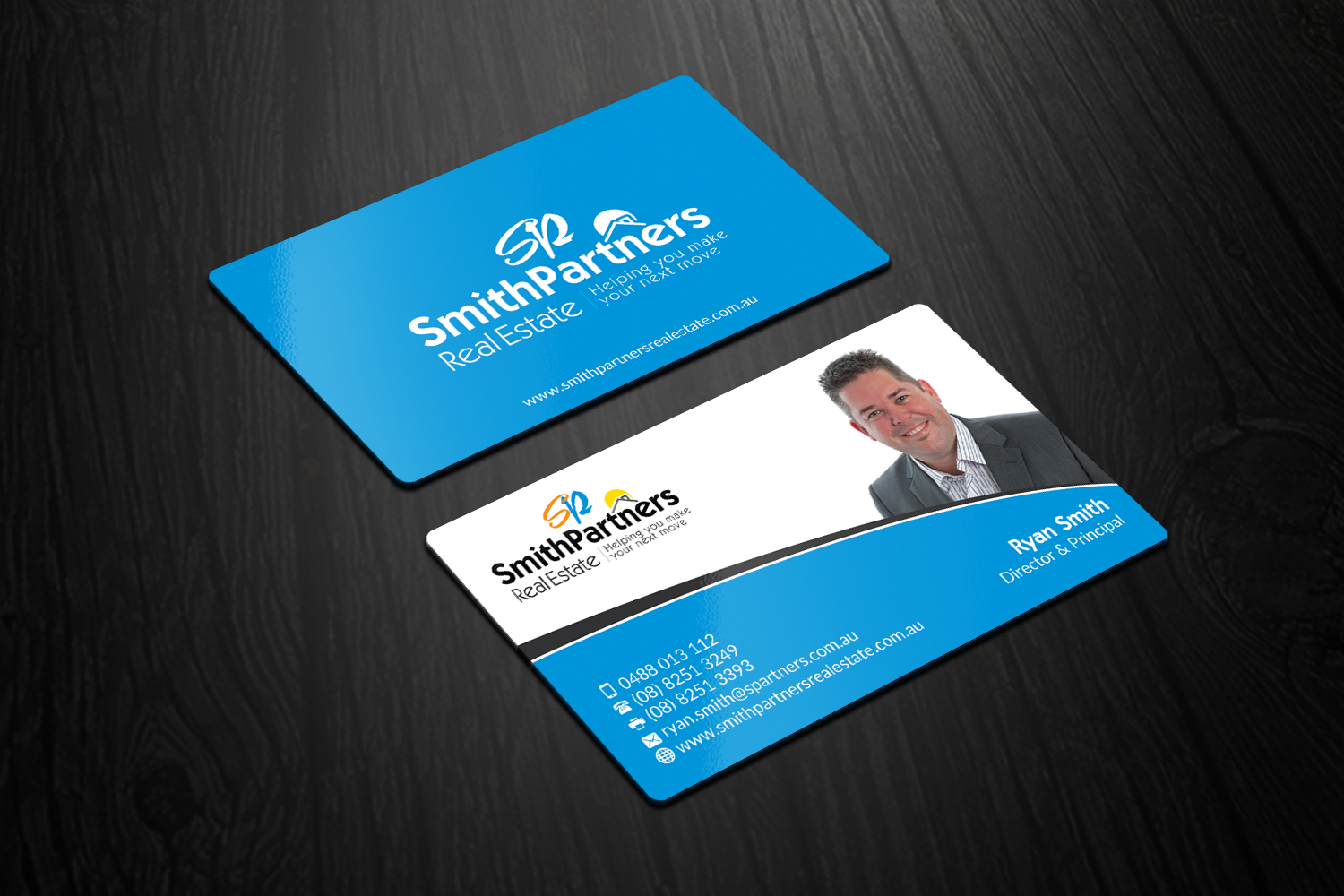 Business Card Design by HMK for Smith Partners Real Estate | Design #12409693