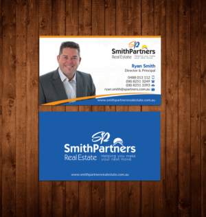 Business Card Design by HMK for Smith Partners Real Estate | Design: #12410205
