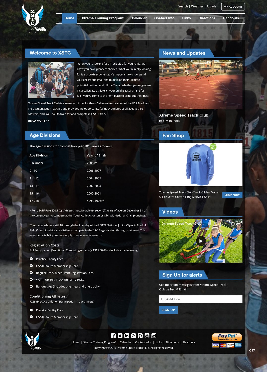 Web Design par pb pour Xtreme Speed Track Club | Design #12332546