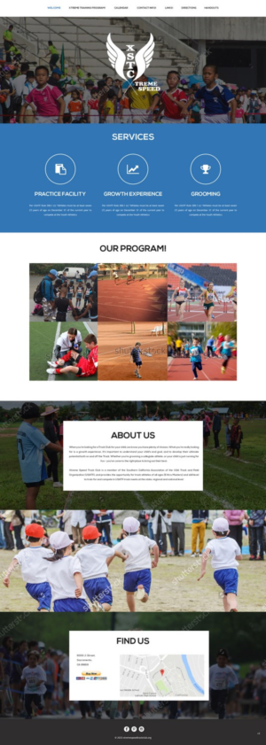 Web Design by pb for Xtreme Speed Track Club | Design: #12332570