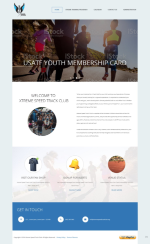 Web Design by pb for Xtreme Speed Track Club | Design: #12352470