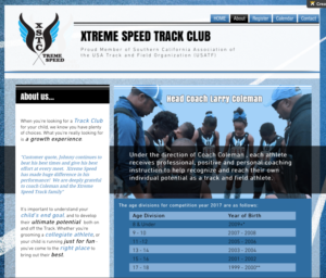 Web Design by Skooch Creative for Xtreme Speed Track Club | Design: #12373713