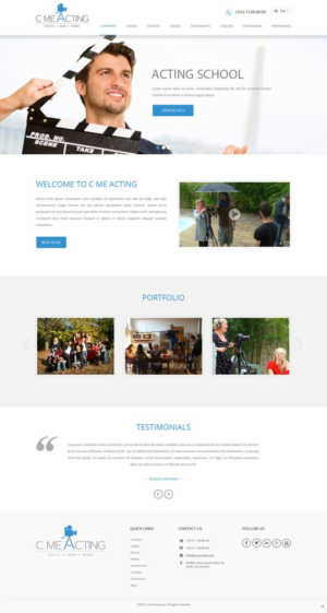Web Design by pb for this project | Design: #12766064